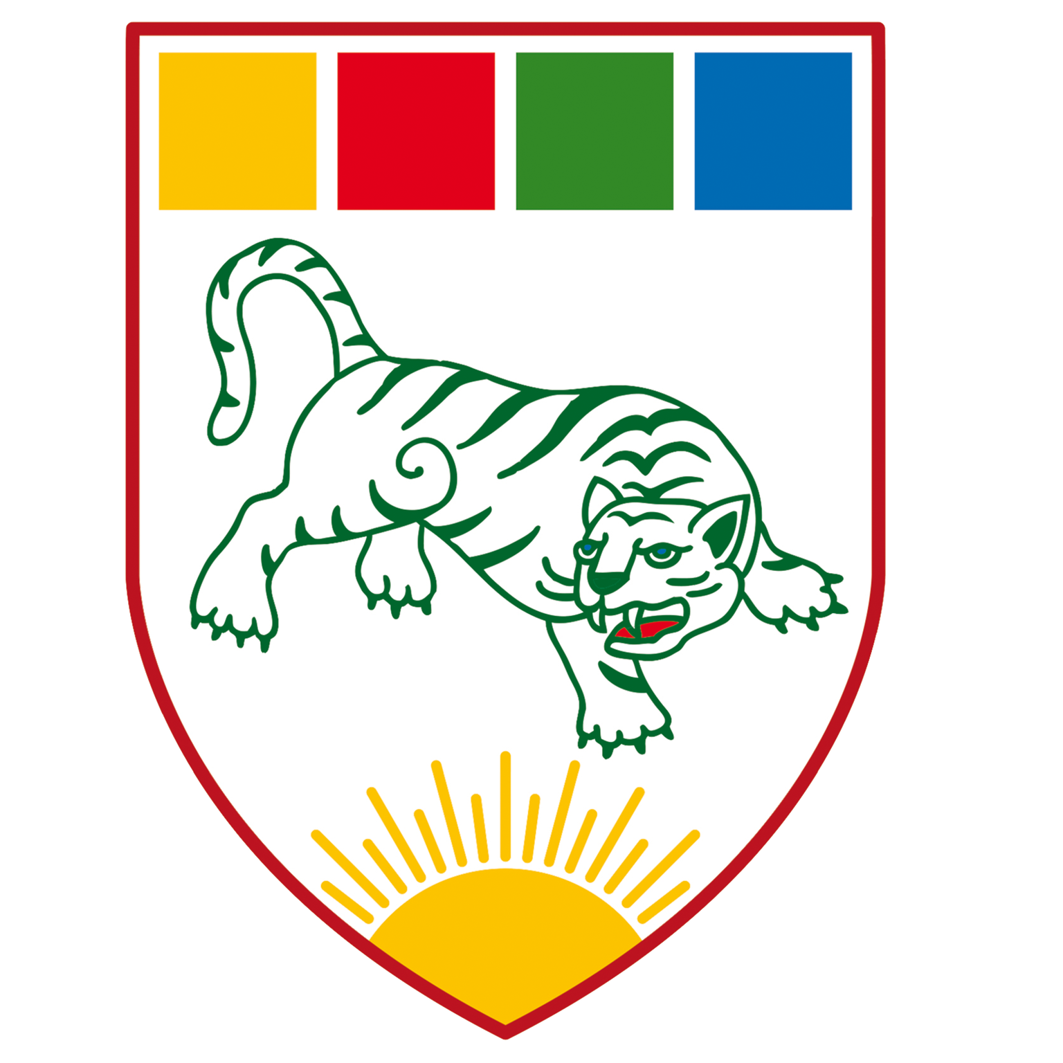 Ecusson Tigre Voyageur HD (sans fond)