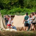 camps - groupe - montage - tente voy
