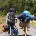 départ en camps - aventure - sac-à-dos