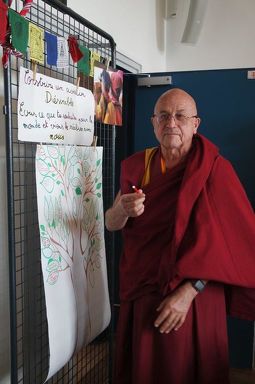 matthieu Ricard - écriture - stand - edln - spi - altruisme - arbre
