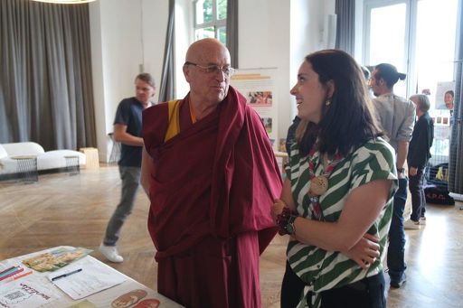 matthieu Ricard - écriture - stand - edln - spi - rencontre - laurine