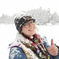 ophelie - présidente 2024 - neige - hiver - formation