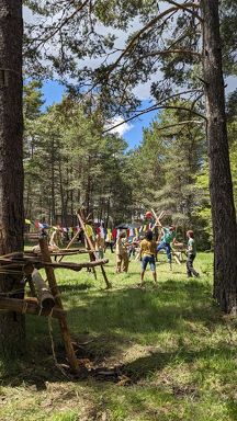 caravane - formation - jeux - chef cheftaine