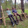 caravane - formation - chef cheftaine - construction - banc