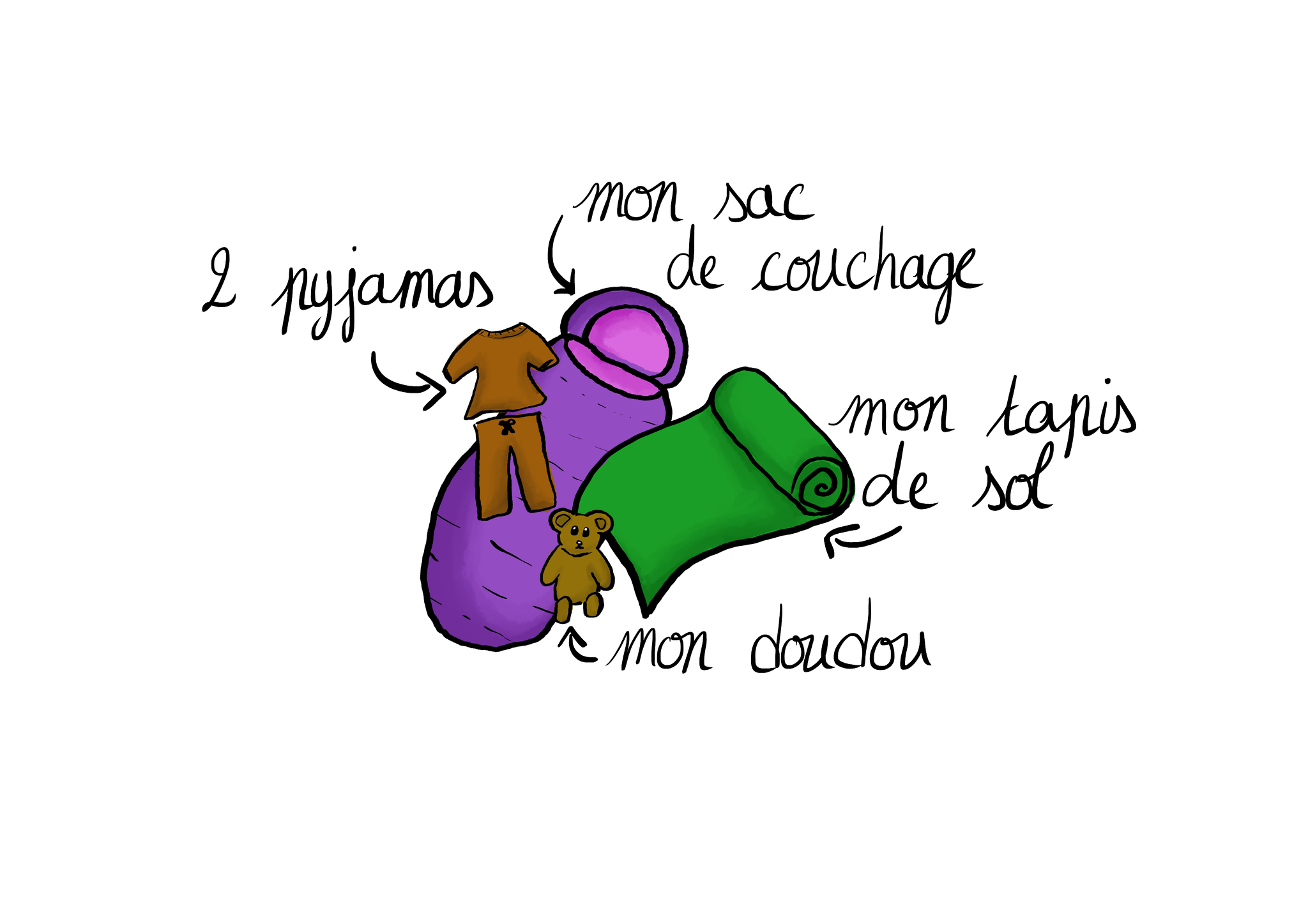 pour dormir vetement